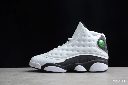 Hyperoad MENS JORDAN SNGL DAY RETRO BLACK AND 13 WHITE AIR RESPECT